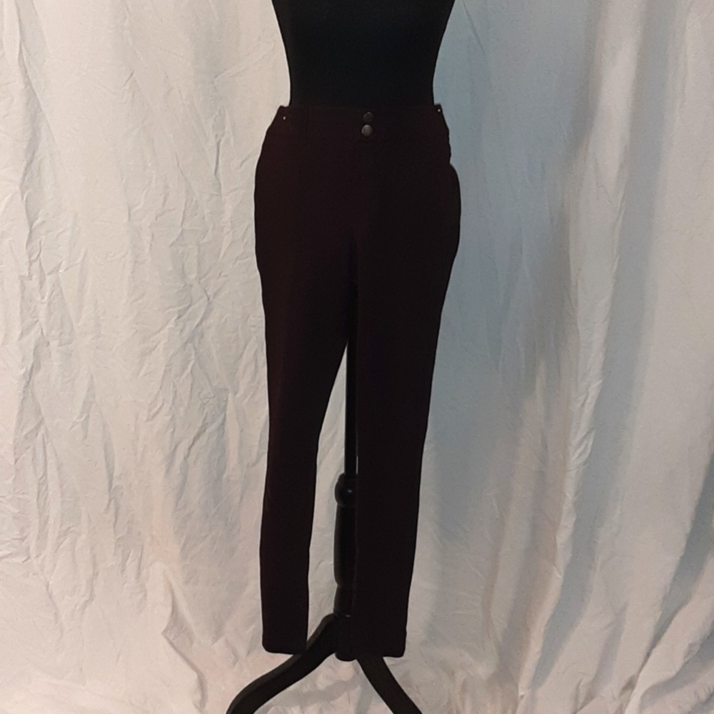 Rewind brown stretch skinny pants XS